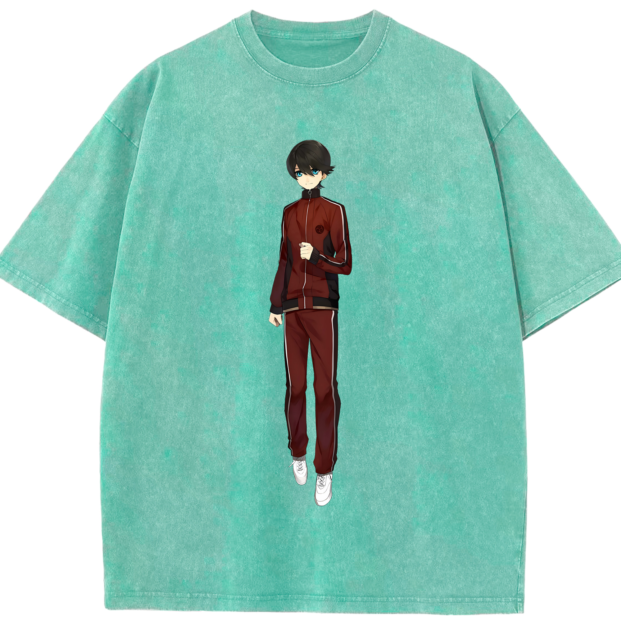 （画像用） 刀剣乱舞 Touken Ranbu 綿100% ヴィンテージ風 半袖Tシャツ（フロントプリント）